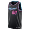 Dres Miami Heat Prilagođeni Nike 2025-26 City Edition Crno Swingman